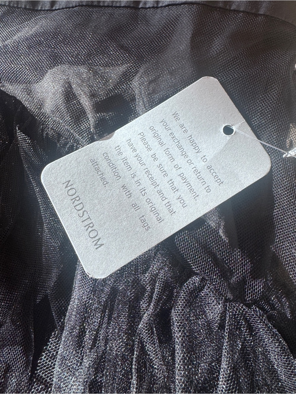 BETSY & ADAM STRAPLESS RUFFLE DRESS Size 10 - NWT - Picture 6 of 6